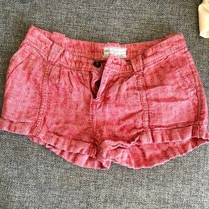 Free People Linen shorts